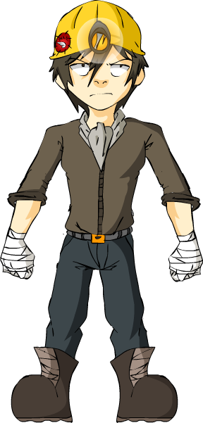 Alex the miner. by GemlPS on DeviantArt