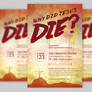 Why Did Jesus Die Church Flyer Template