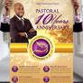 Clergy Anniversary Flyer and Poster Template