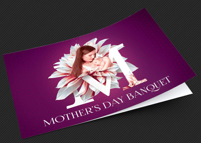 Mothers Day Banquet Invitation Template