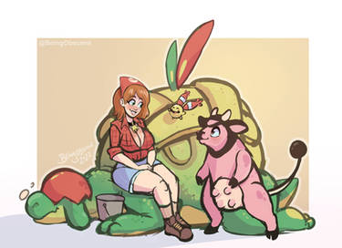 Pokemon Rancher Jess