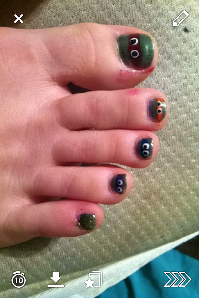 Tmnt Two Toes Teenage Mutant Ninja Toes!!! by lolli47 on DeviantArt