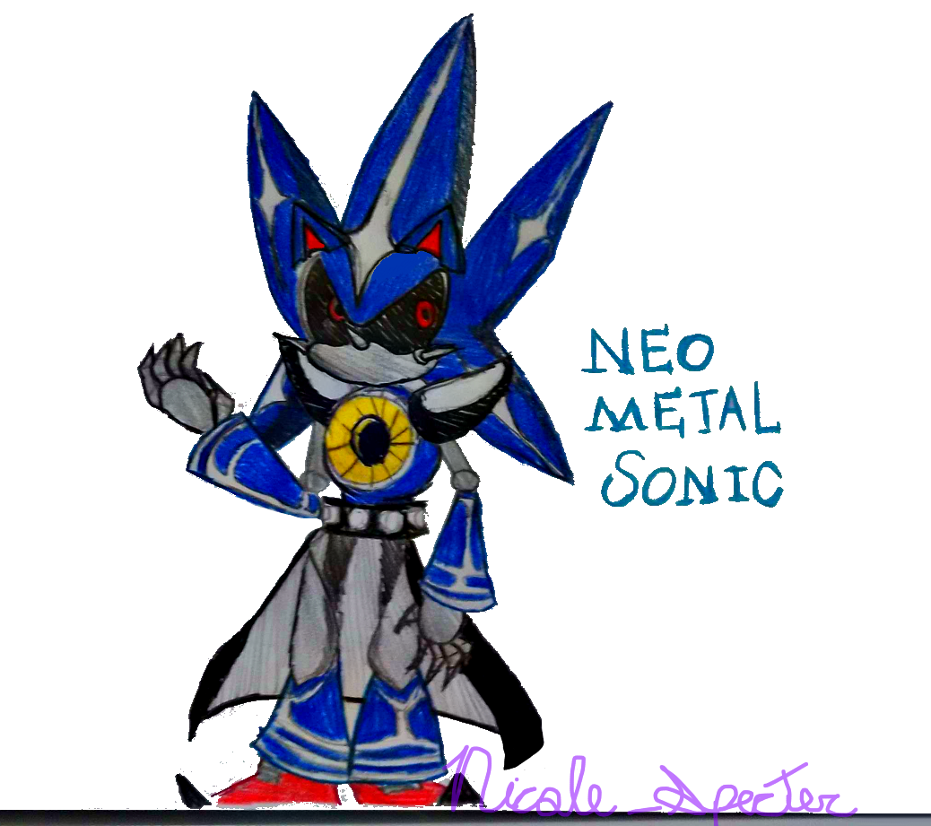 Super Neo Metal Sonic by LeviathanStraus on DeviantArt