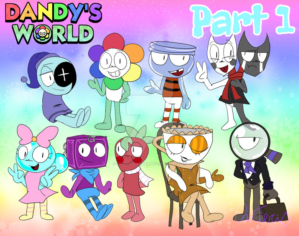 Characters In Dandy S World
