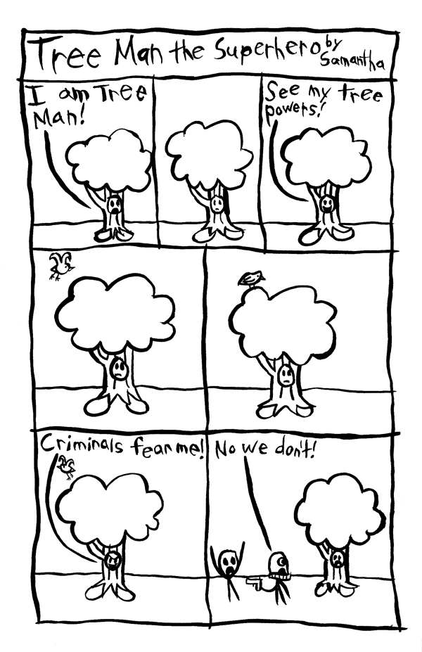 Tree-Man the Superhero by samanthapeartree on DeviantArt