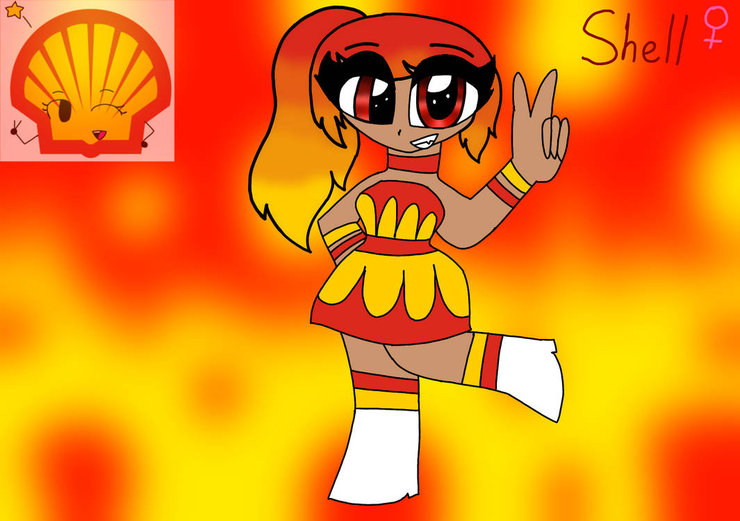 Shell Girl by BlueStarLite10 on DeviantArt