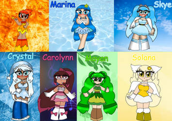 Main 7 Element Girls