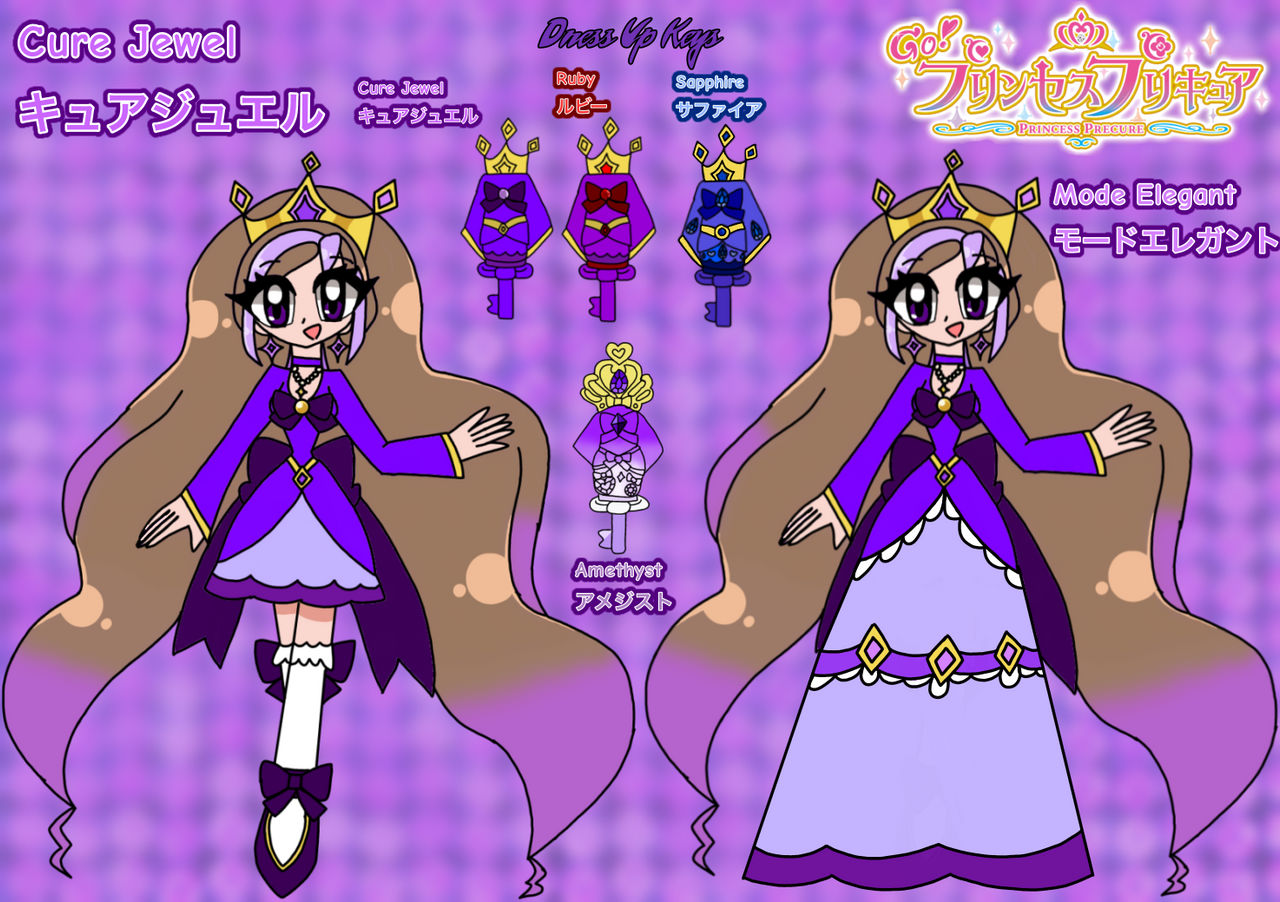 Cure Jewel (Go! Princess Precure OC) by BlueStarLite10 on DeviantArt