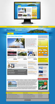 Travel Portal Web Design 1