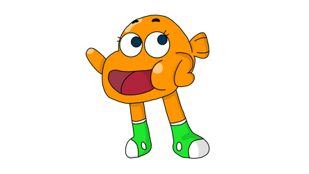 Gumball And Darwin by Orange Artsy