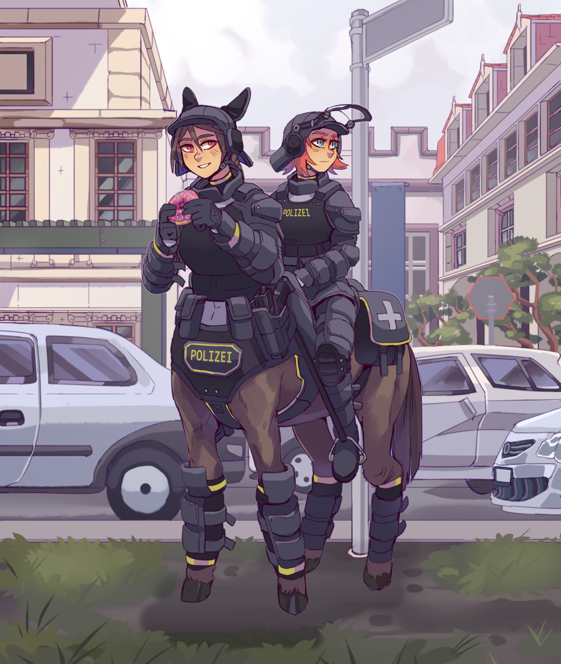 Mounted Police by Sarinth on DeviantArt