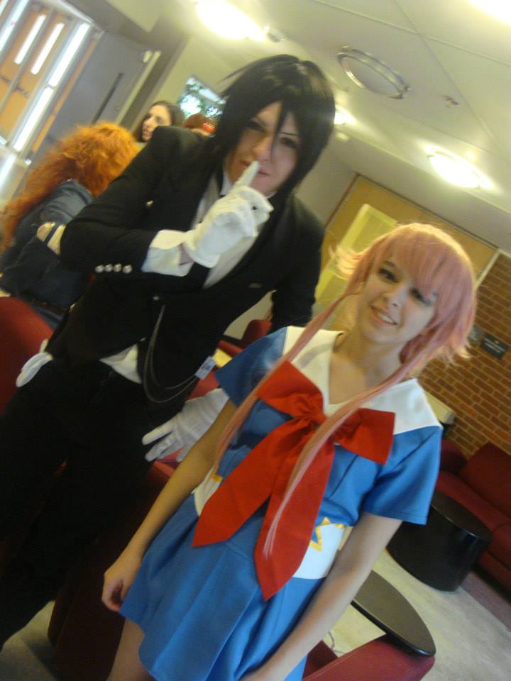 Sebastian Michaelis and Yuno Gasai.. CROSSOVER