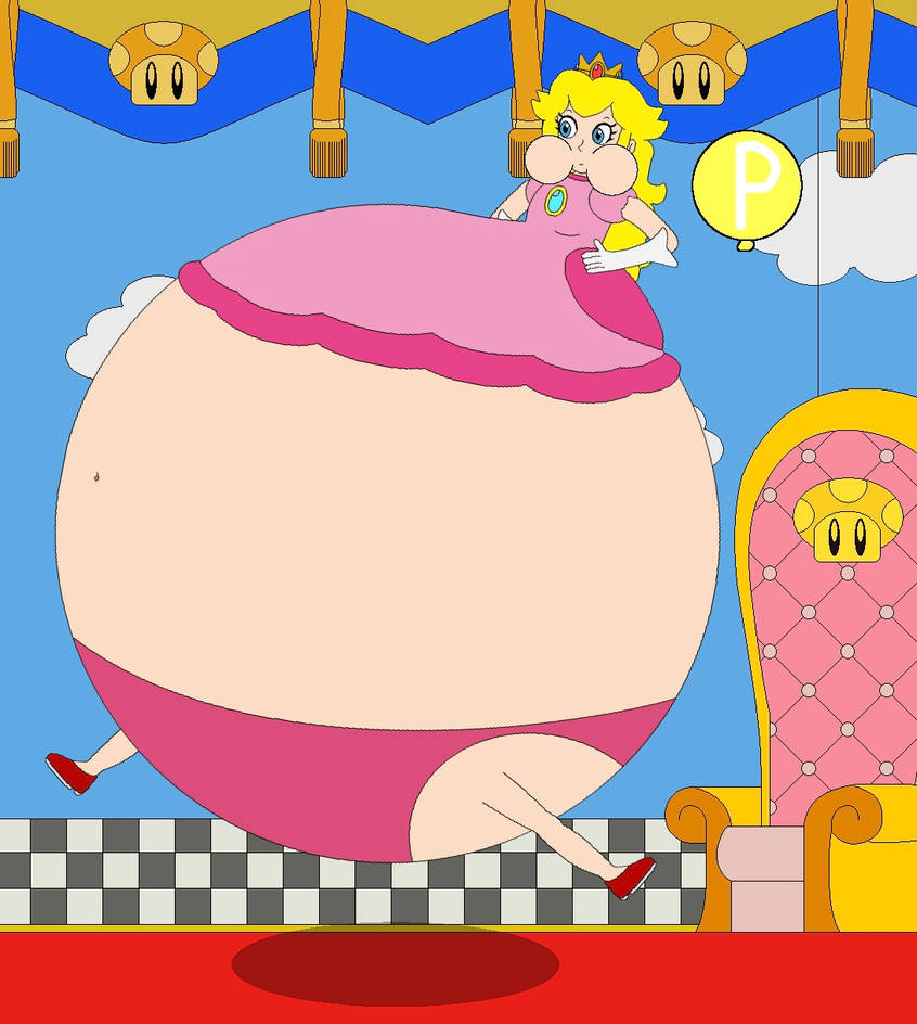 Perlious Inflate Peach P Balloon Inflation (Gift) by IronGutZ on DeviantArt