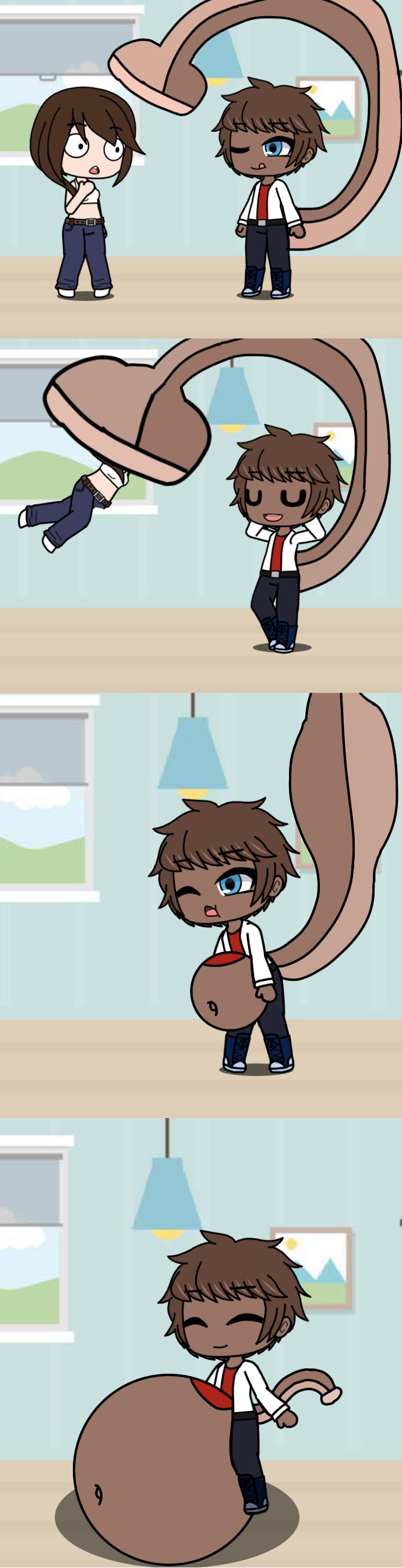 Blake Tail Vore Comic by IronGutZ on DeviantArt