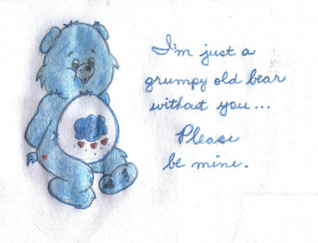 Valentine - Grumpy Bear