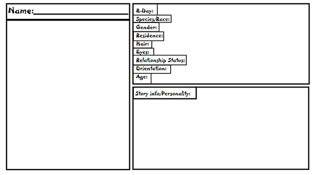 Character Sheet Set Up