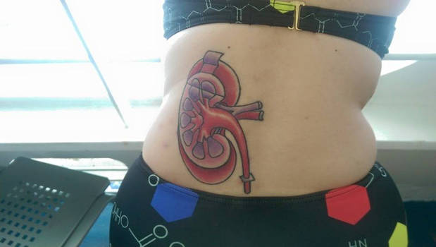 Kidney Tattoo