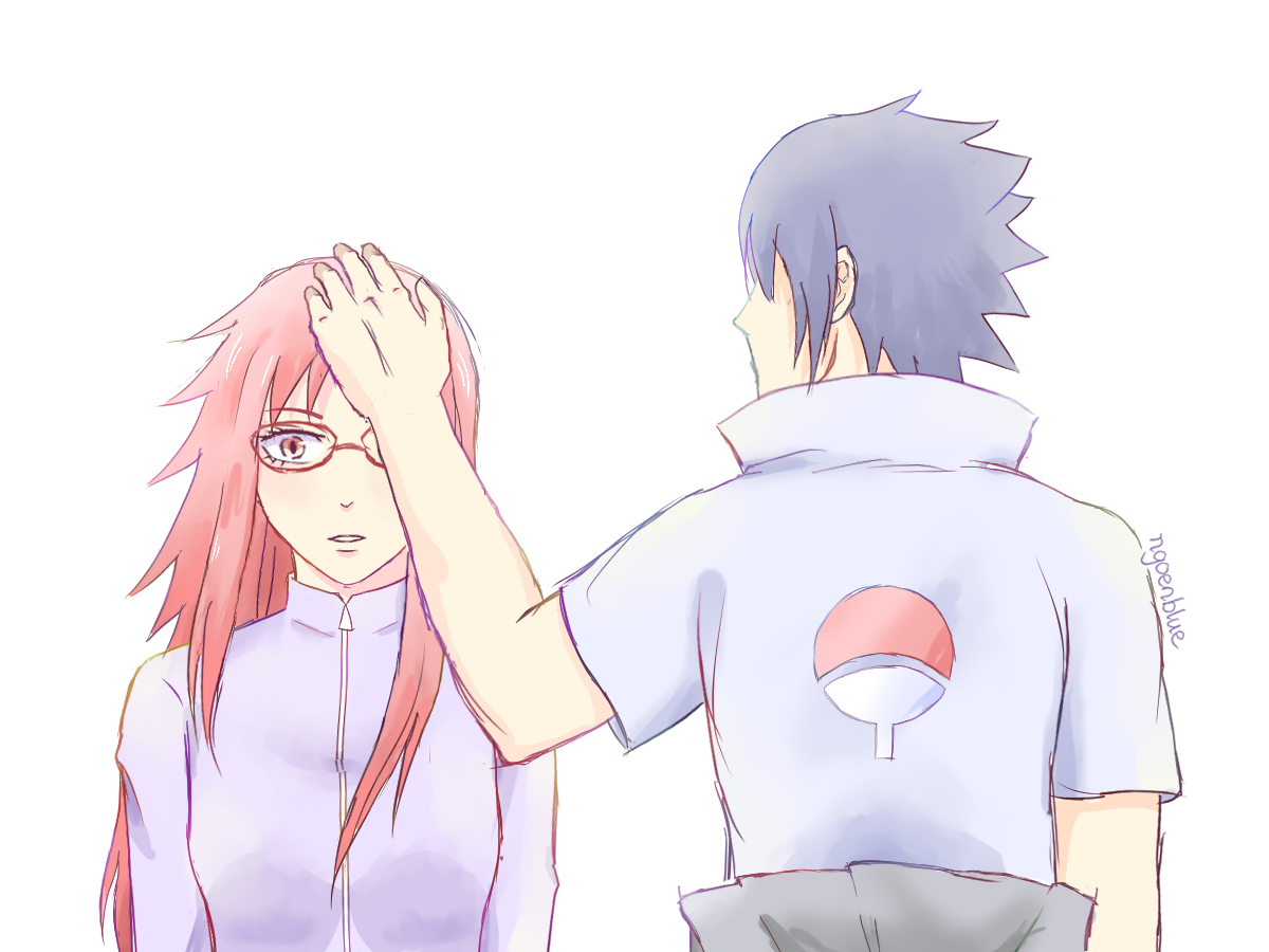 Sasuke X Karin By Ngoenblue On Deviantart