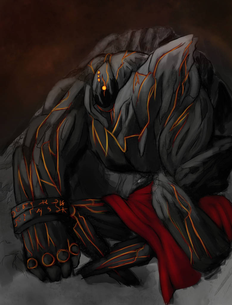 Deviantart Giants Rocks Rock Giant by Skygga on DeviantArt