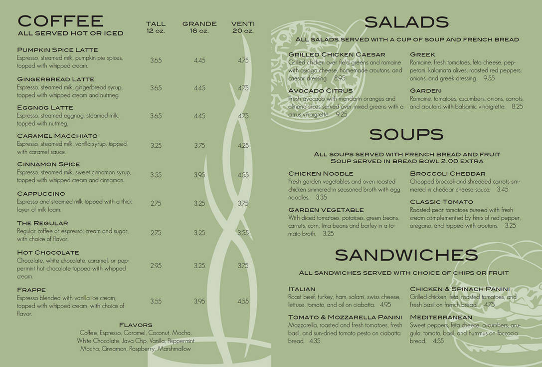 Menu Design - Inside by CREATIVESOUL1927 on DeviantArt