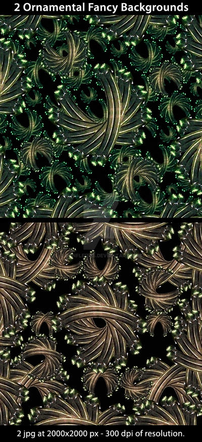 2 Ornamental Fancy Backgrounds by danfleites on DeviantArt