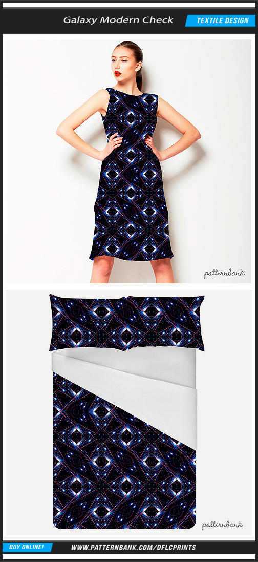 Galaxy Check Textile Pattern by danfleites on DeviantArt