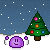 Winter avatar 09 - purple