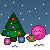 Winter avatar 09 - pink by Synfull