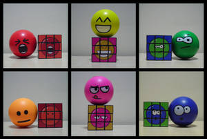 Custom Stressball Rubik's Cube by Synfull Custom Stressball Rubik's Cube by Synfull