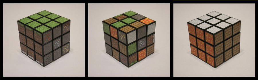 Minecraft cube