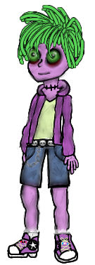 Spike mlp but horror by 2ManyIdeas2LilTime on DeviantArt