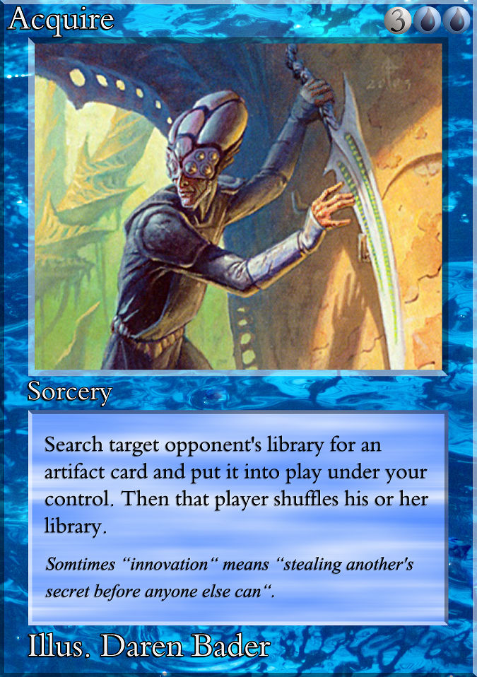 blue search cards mtg Pojo's Magic The Gathering Card of the Day