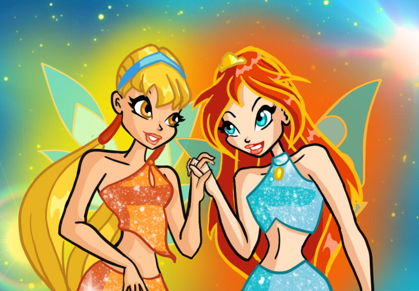 Stella and Bloom by JessInTheBox on DeviantArt