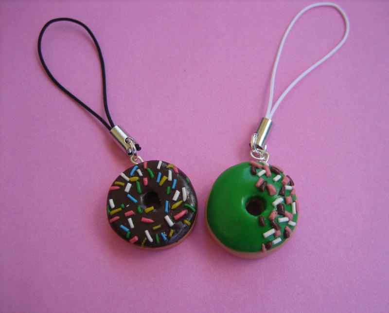 Donut Phone Charms