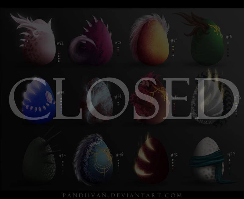 Egg Adopts Batch No.09: #066 - #077 (CLOSED)