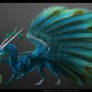Peacock dragon