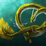 Gift for Neronai: The Golden Koi Dragon.
