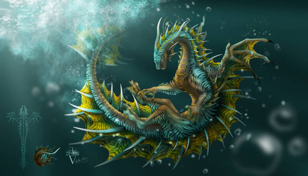 Egg Adopt - Hatchling #186 - Leviathan Dragon