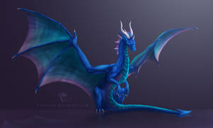Reward: Wraith, the blue dragoness.