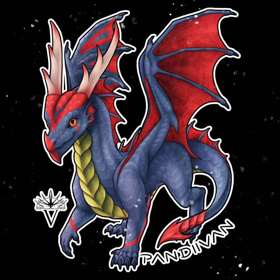 George Bush Chibi Patreon Reward: Dragon George Chibi Sticker by PandiiVan on DeviantArt