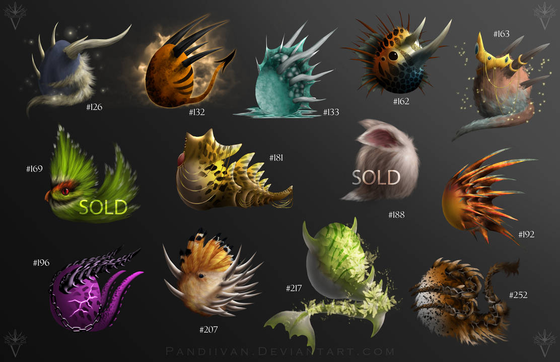 Egg Adopts Leftovers: #126 - #252 (11/13 OPEN)
