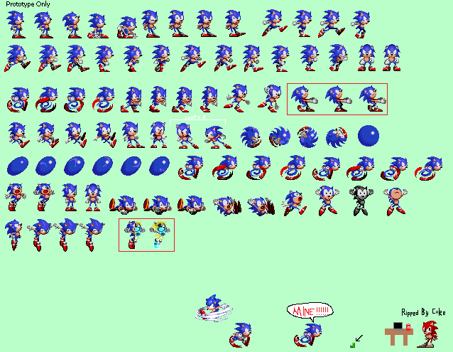 Sonic the Hedgehog 2 - Sonic Chaos Prototype by PixelMarioXP on DeviantArt