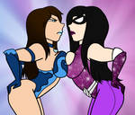 EvaNing Vs Miss Splash by NickyVendetta