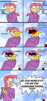 Doppio Answers the 'Phone' - JJBA comic