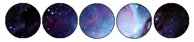 Purple Galaxy Divider