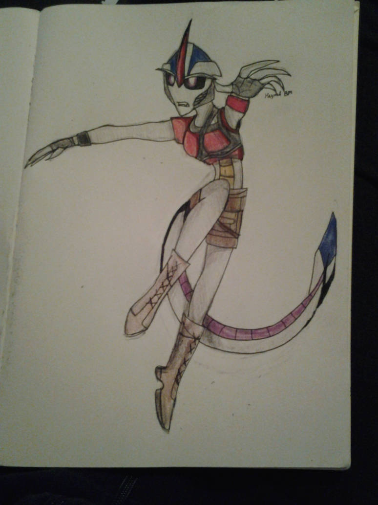 Nightmare as Ruby Roundhouse by KrystalBM on DeviantArt