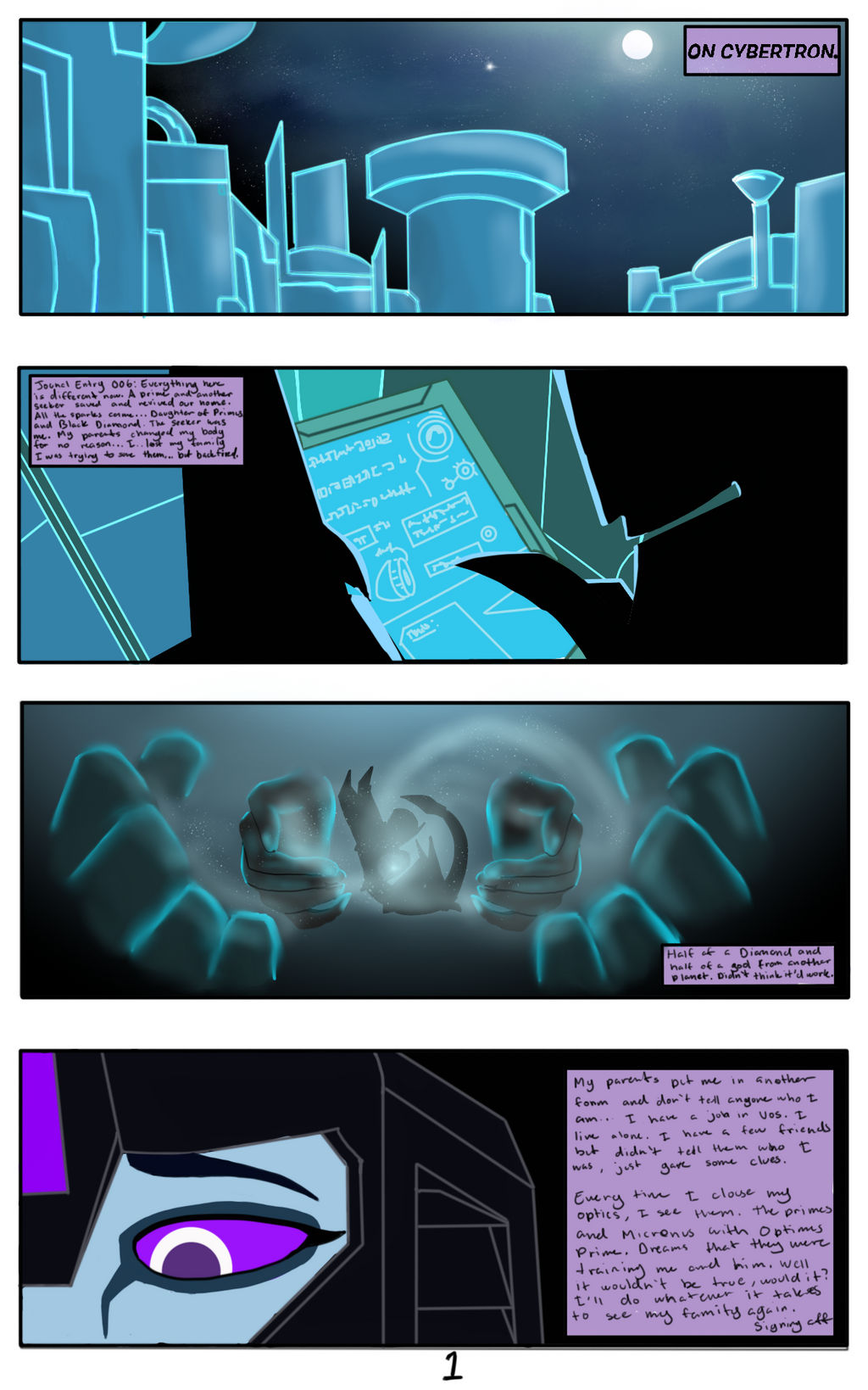 TF RiD:TLP comic page 1 by KrystalBM on DeviantArt