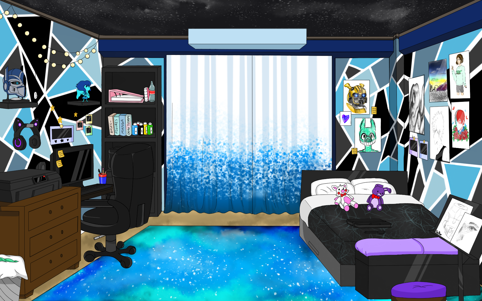 My UA dorm room by KrystalBM on DeviantArt