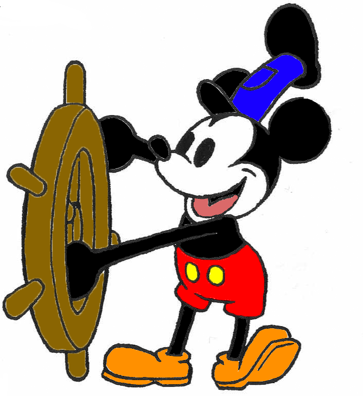 Steamboat Willie IN COLOR