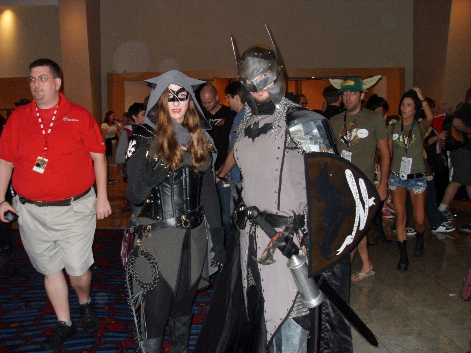 DragonCon2012-MedievalBatman+Catwoman